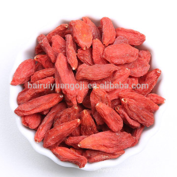 Importação de bagas de goji secas bagas de goji goji comida original Ningxia wolfberry